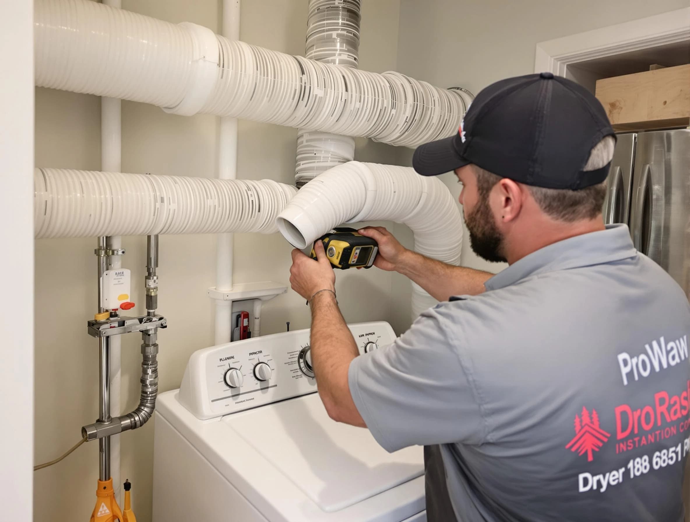 Professional dryer vent hose installation by Bessemer Dryer Vent Cleaning in Bessemer
