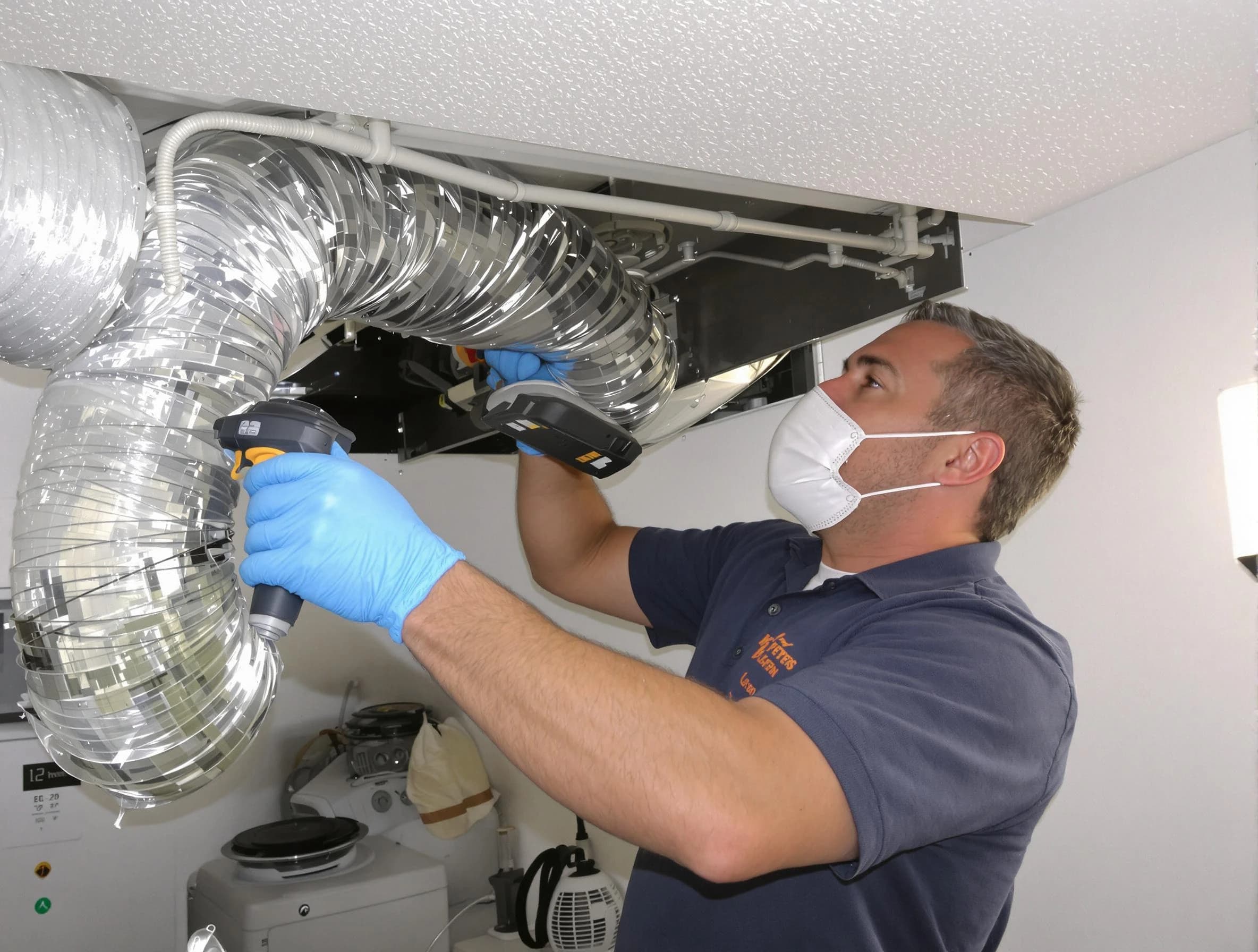 Bessemer Dryer Vent Cleaning professional performing thorough residential dryer vent cleaning in Bessemer