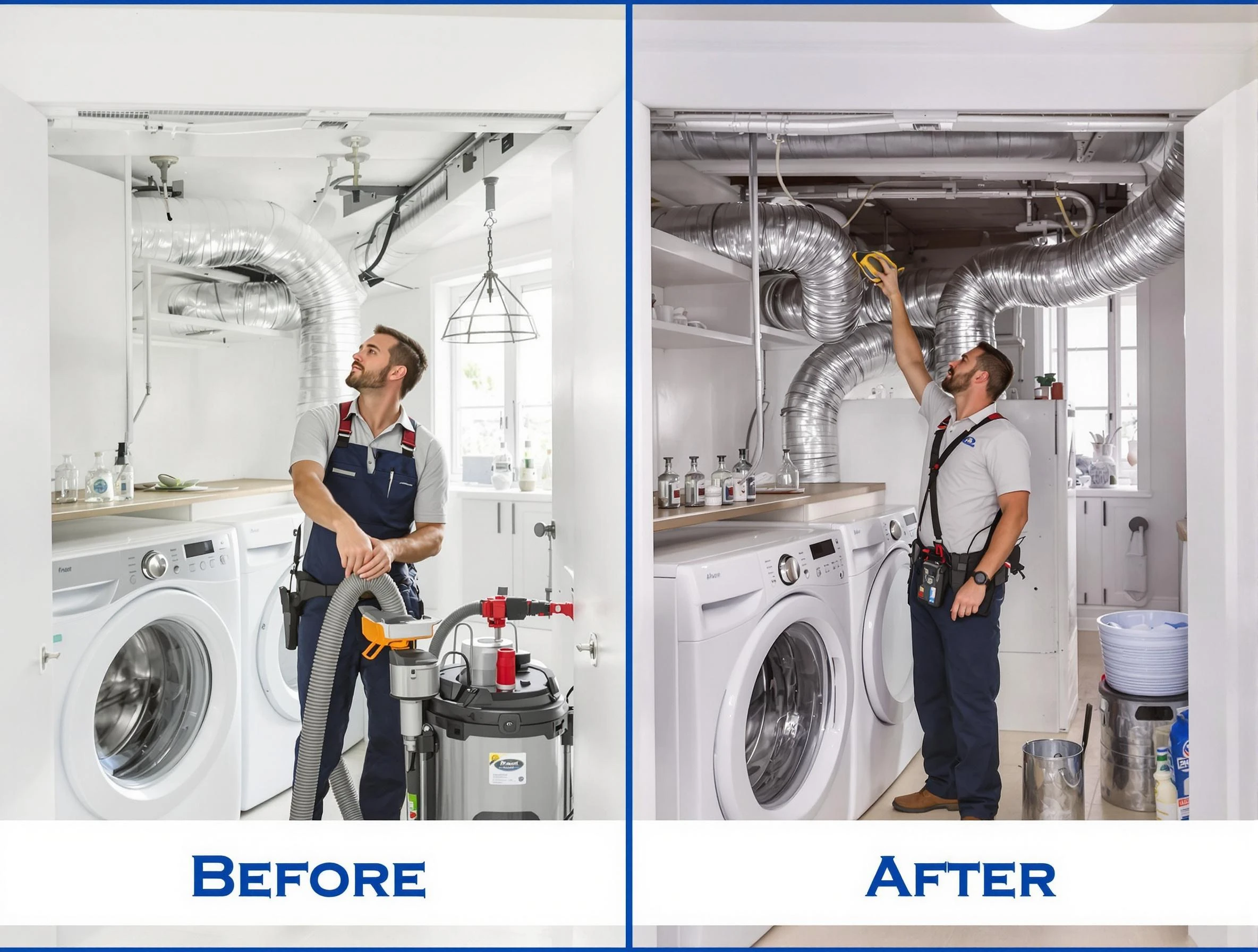Expert gas dryer vent cleaning by Bessemer Dryer Vent Cleaning in Bessemer