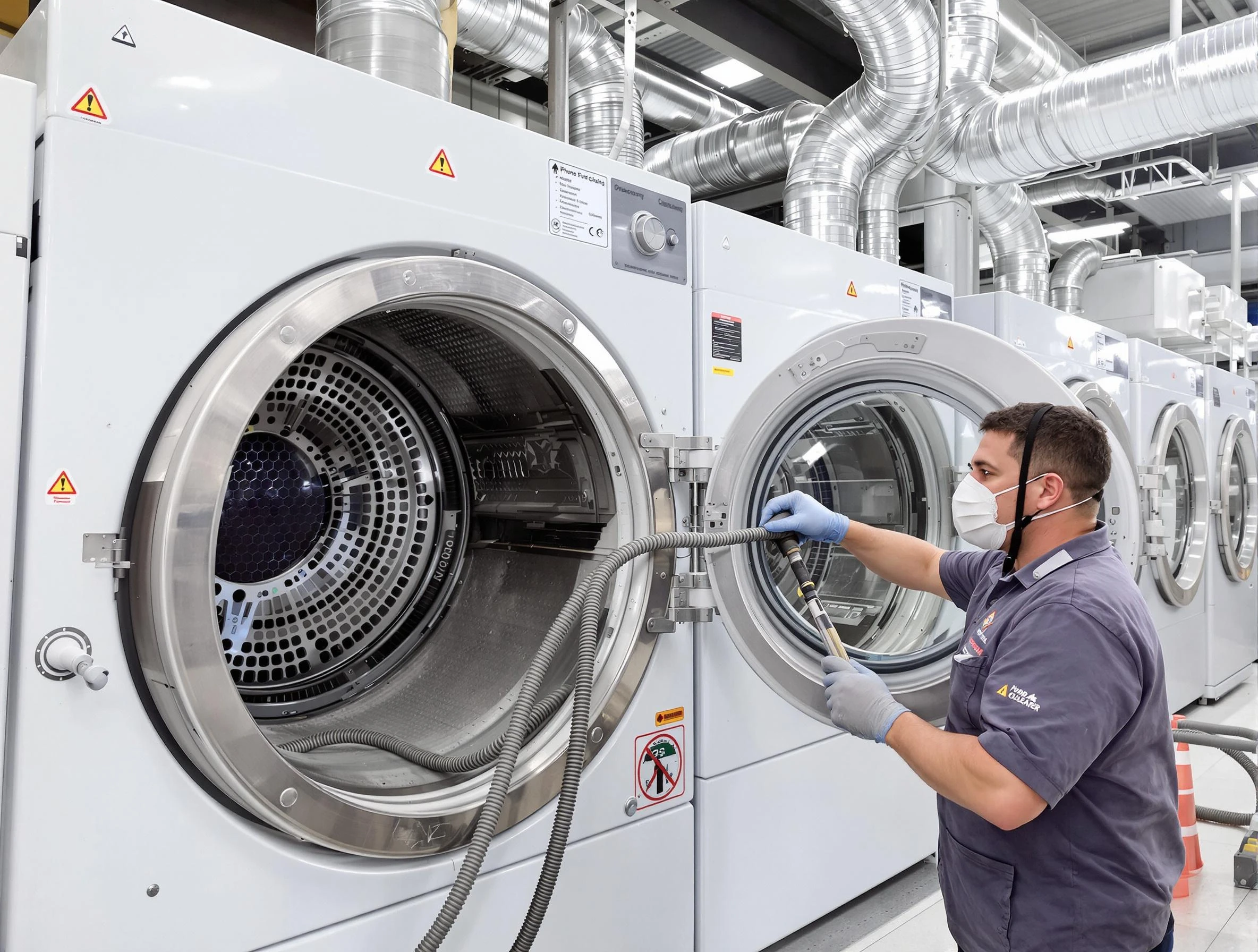 Industrial-grade dryer vent cleaning by Bessemer Dryer Vent Cleaning in Bessemer