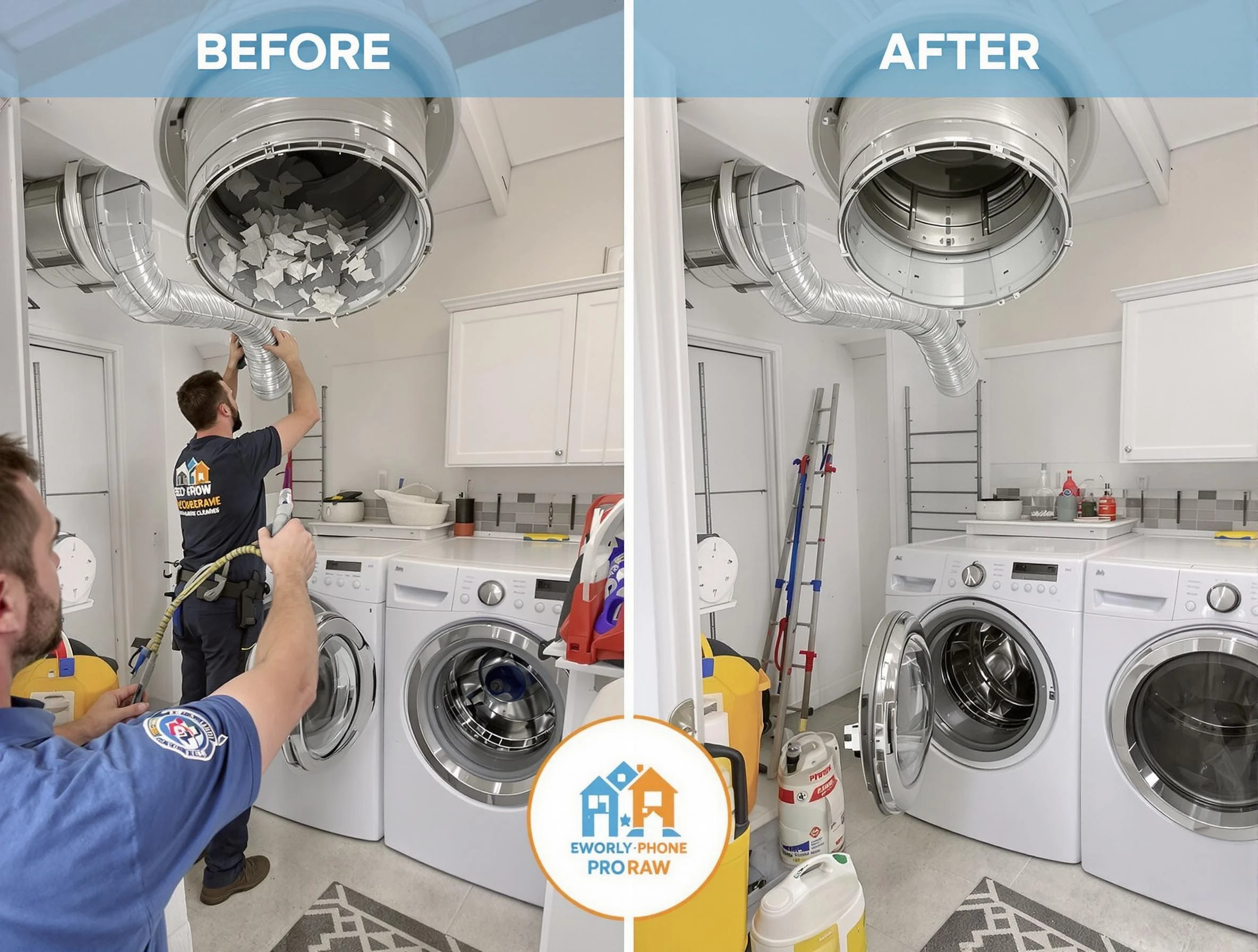 Residential dryer vent cleaning by Bessemer Dryer Vent Cleaning in Bessemer